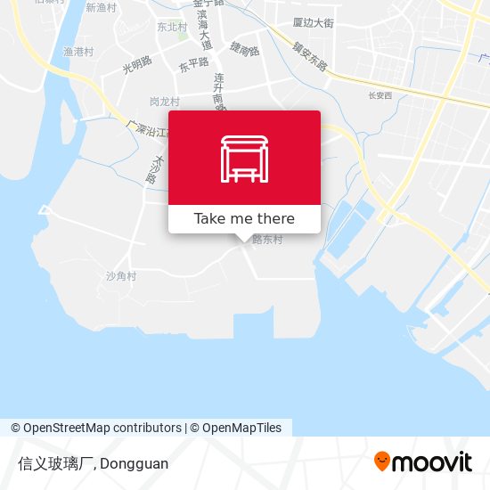 信义玻璃厂 map
