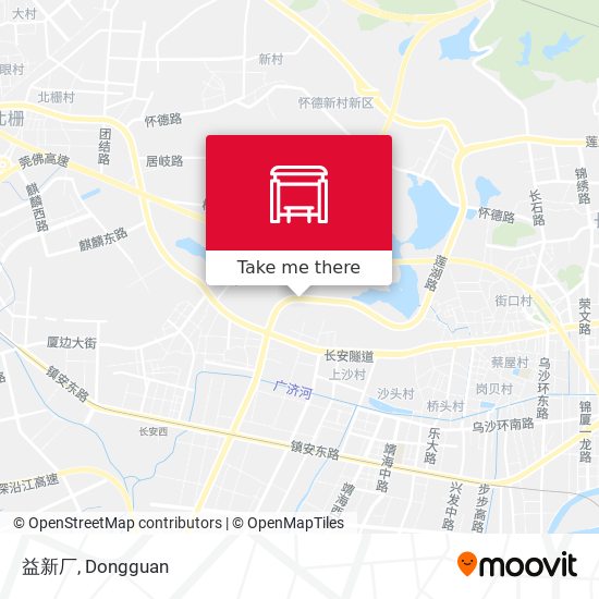 益新厂 map