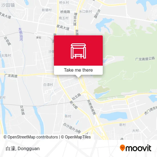 白濠 map