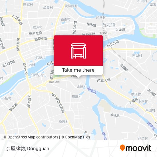 余屋牌坊 map