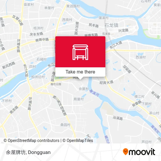 余屋牌坊 map