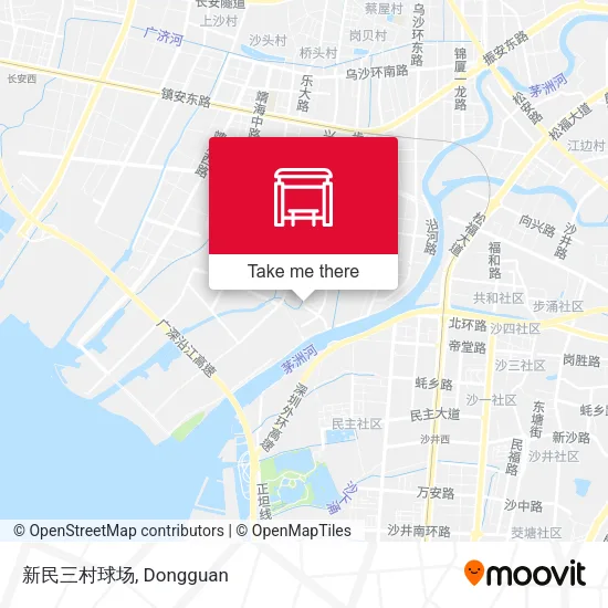 新民三村球场 map