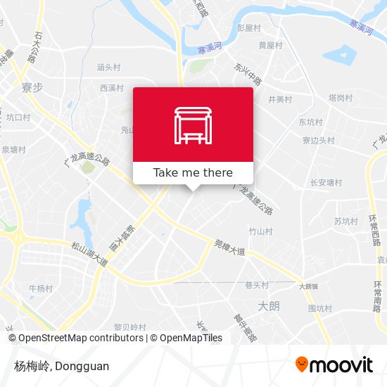 杨梅岭 map