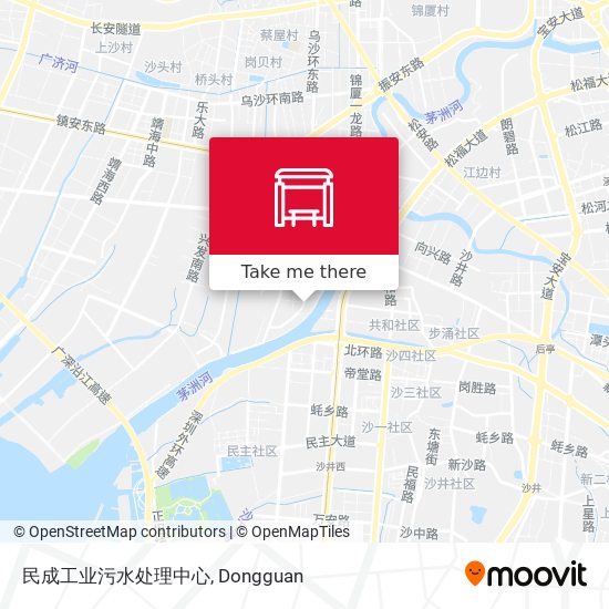 民成工业污水处理中心 map