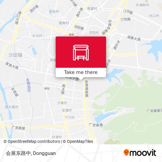 会展东路中 map