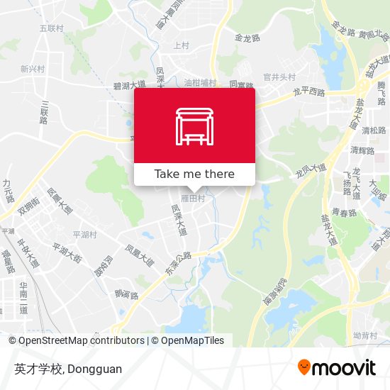 英才学校 map