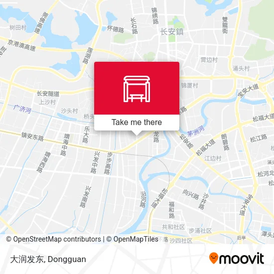大润发东 map