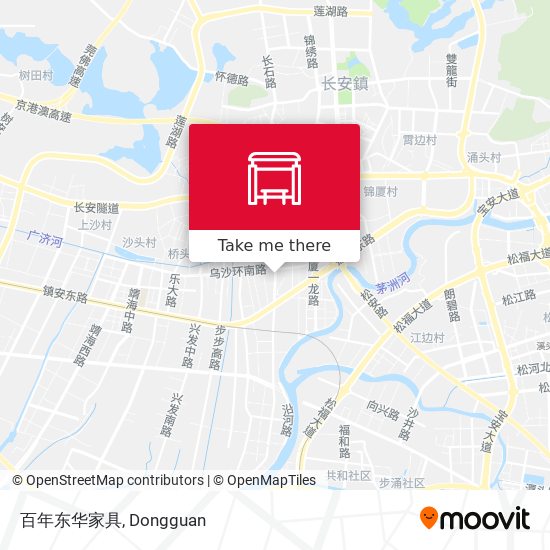 百年东华家具 map
