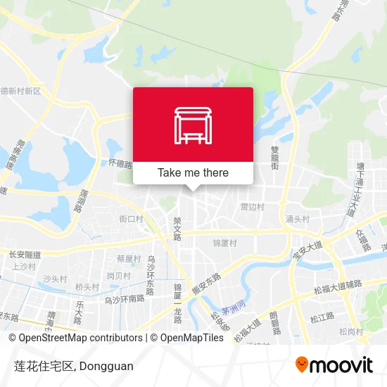 莲花住宅区 map