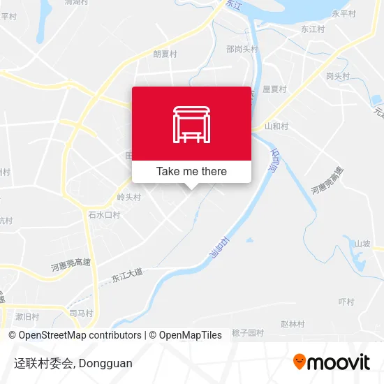 迳联村委会 map