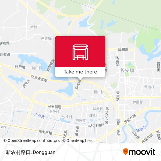 新农村路口 map