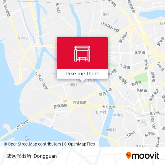 威远派出所 map