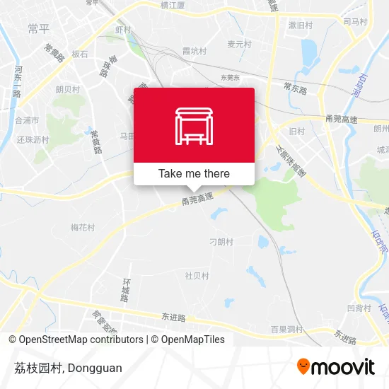 荔枝园村 map