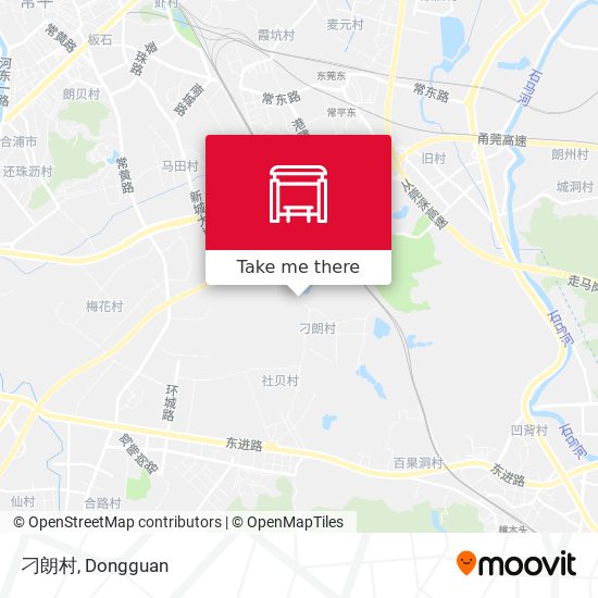 刁朗村 map