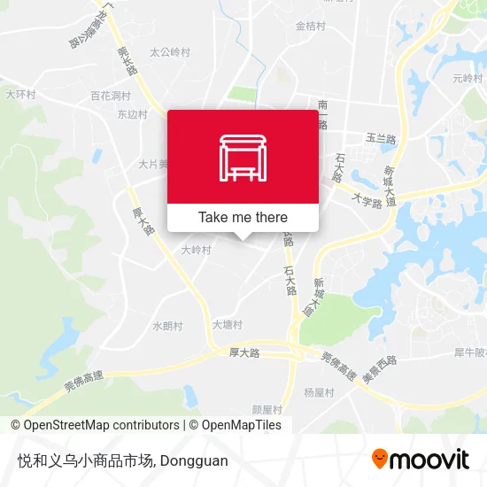 悦和义乌小商品市场 map