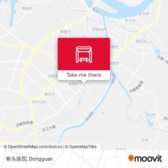 桥头医院 map
