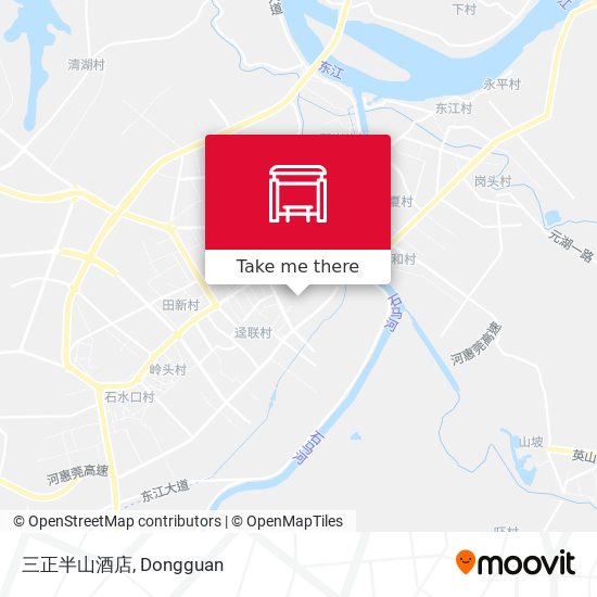 三正半山酒店 map