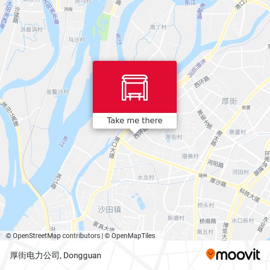厚街电力公司 map