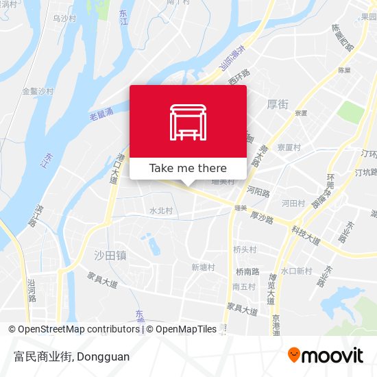 富民商业街 map