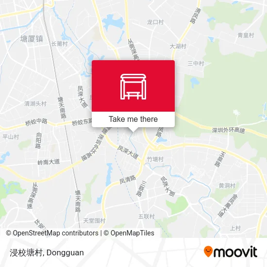 浸校塘村 map