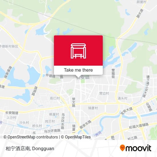 柏宁酒店南 map