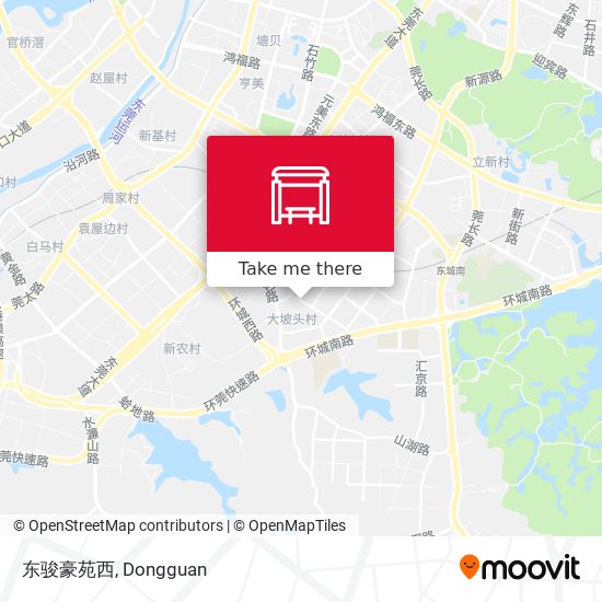 东骏豪苑西 map