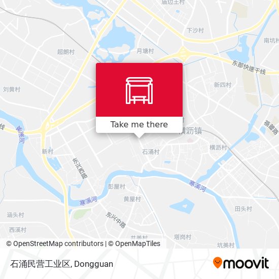 石涌民营工业区 map