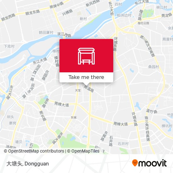 大塘头 map