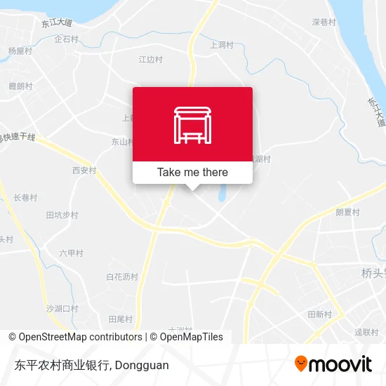东平农村商业银行 map