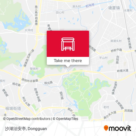 沙湖治安亭 map