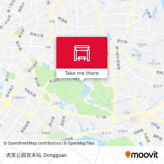 虎英公园首末站 map