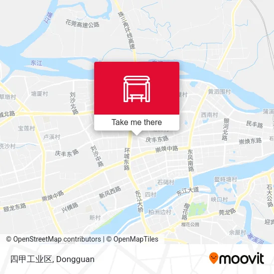 四甲工业区 map