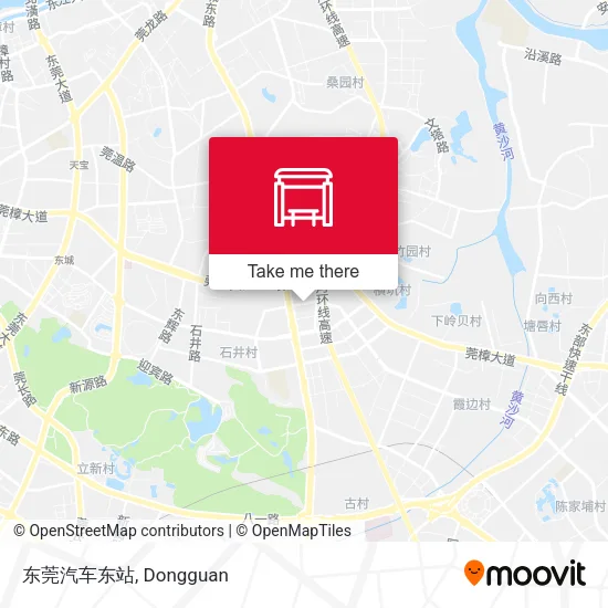 东莞汽车东站 map