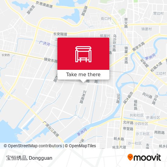 宝恒绣品 map