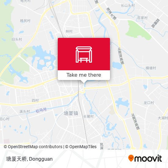 塘厦天桥 map