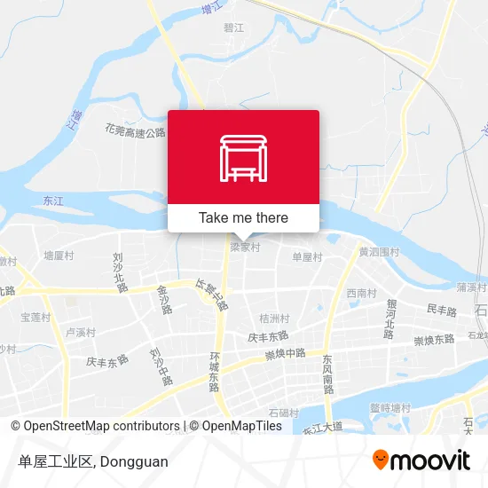 单屋工业区 map