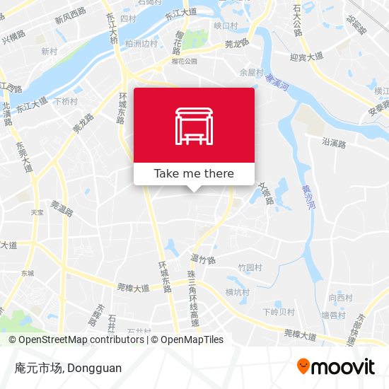 庵元市场 map