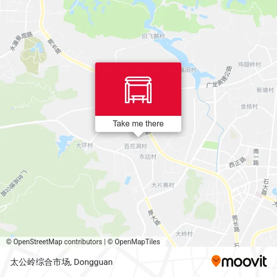 太公岭综合市场 map