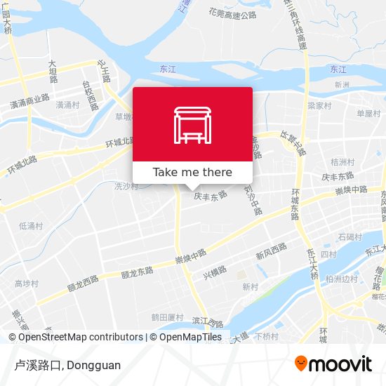 卢溪路口 map