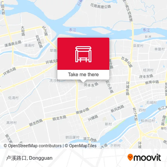 卢溪路口 map