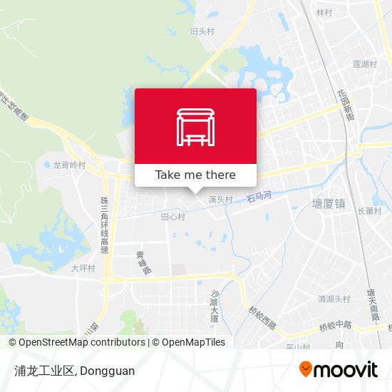 浦龙工业区 map