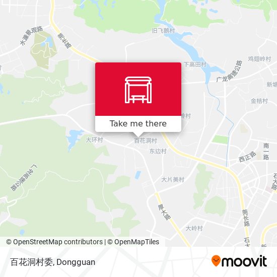百花洞村委 map