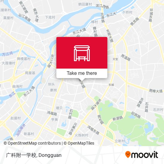 广科附一学校 map