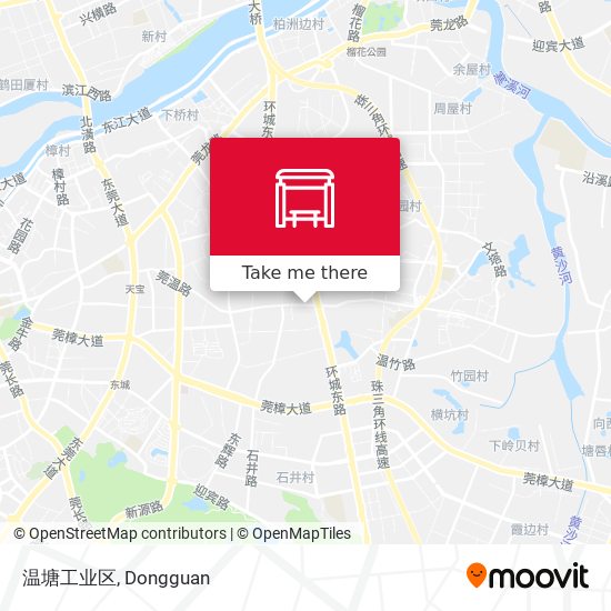 温塘工业区 map
