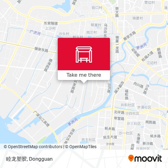 睦龙塑胶 map