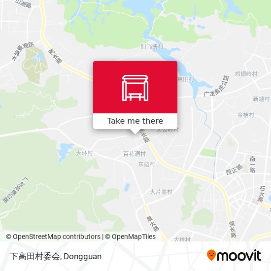下高田村委会 map