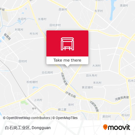 白石岗工业区 map