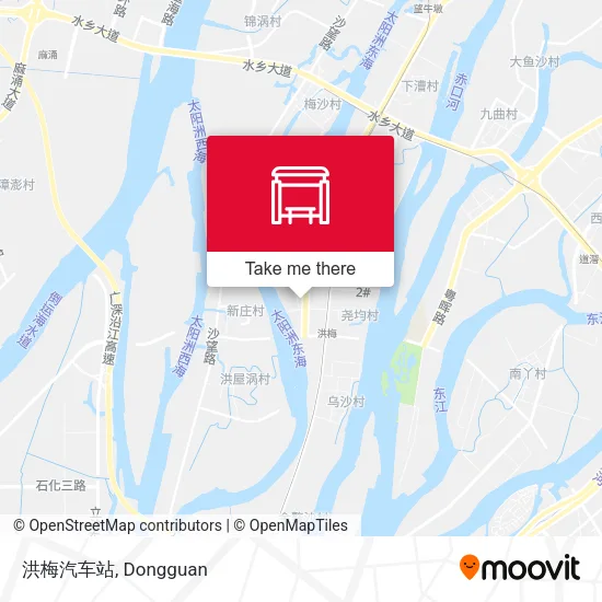 洪梅汽车站 map
