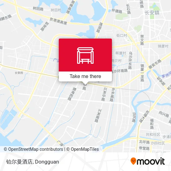 铂尔曼酒店 map