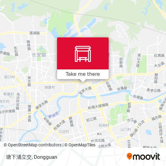 塘下涌立交 map
